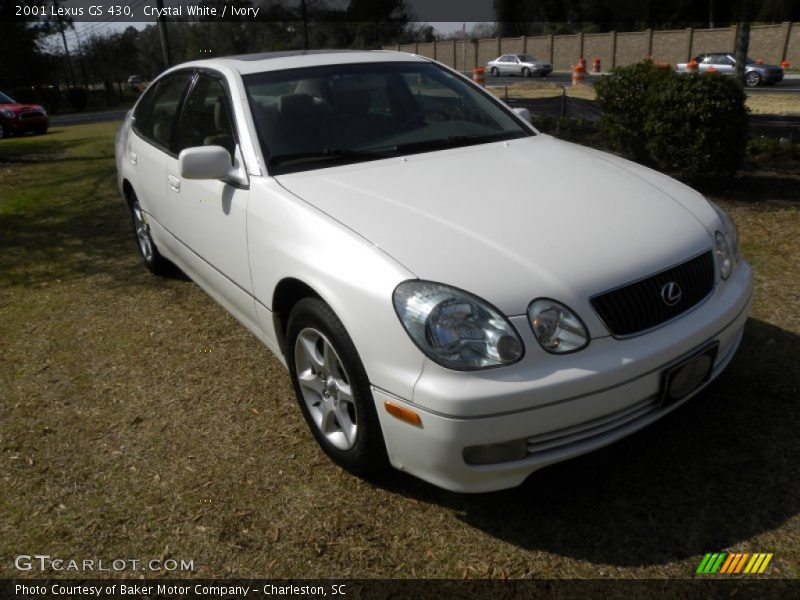 Crystal White / Ivory 2001 Lexus GS 430