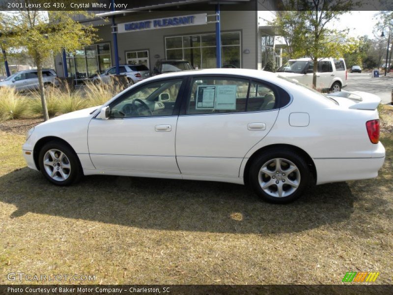Crystal White / Ivory 2001 Lexus GS 430