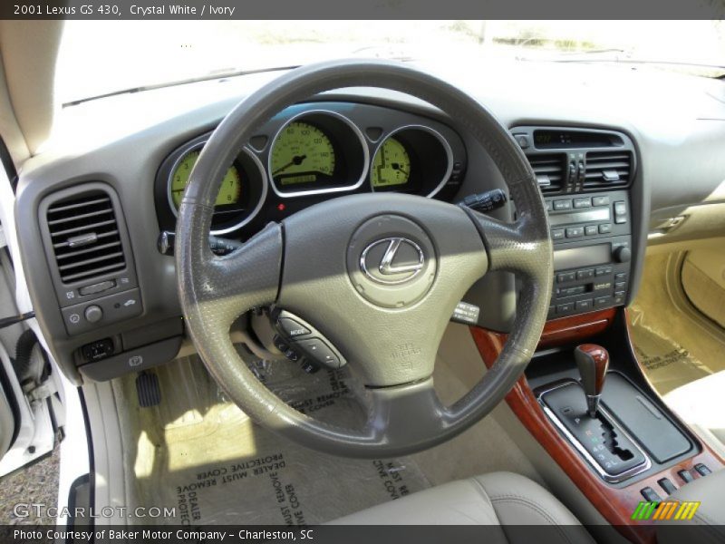 Crystal White / Ivory 2001 Lexus GS 430