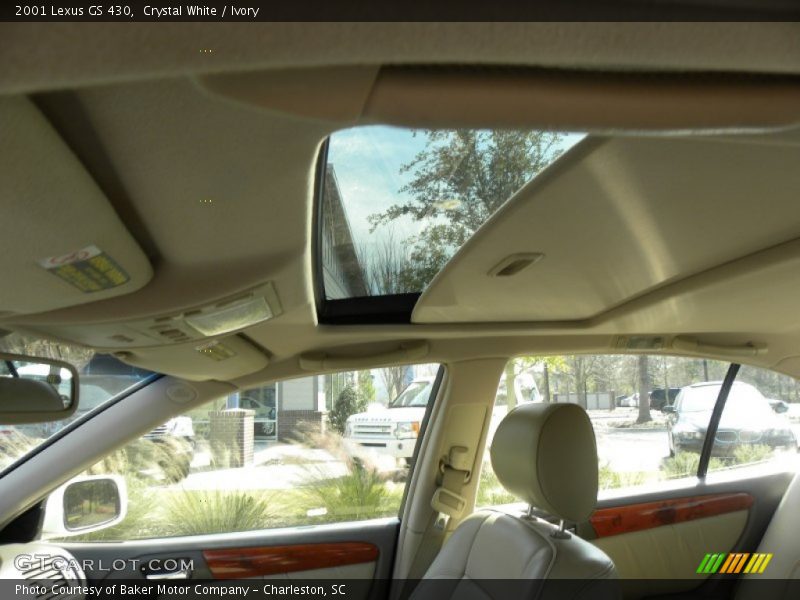 Crystal White / Ivory 2001 Lexus GS 430