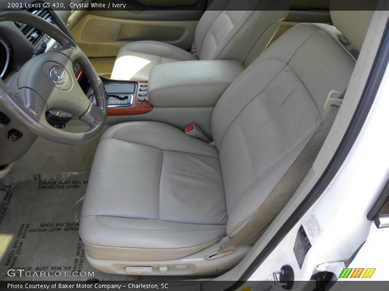 Crystal White / Ivory 2001 Lexus GS 430