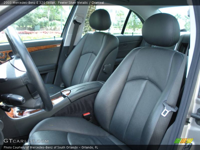 Pewter Silver Metallic / Charcoal 2003 Mercedes-Benz E 320 Sedan
