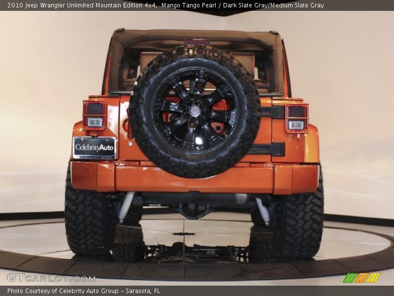 Mango Tango Pearl / Dark Slate Gray/Medium Slate Gray 2010 Jeep Wrangler Unlimited Mountain Edition 4x4