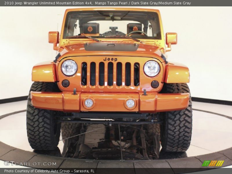 Mango Tango Pearl / Dark Slate Gray/Medium Slate Gray 2010 Jeep Wrangler Unlimited Mountain Edition 4x4