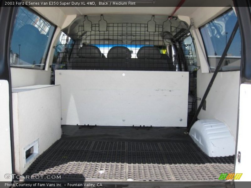 Black / Medium Flint 2003 Ford E Series Van E350 Super Duty XL 4WD