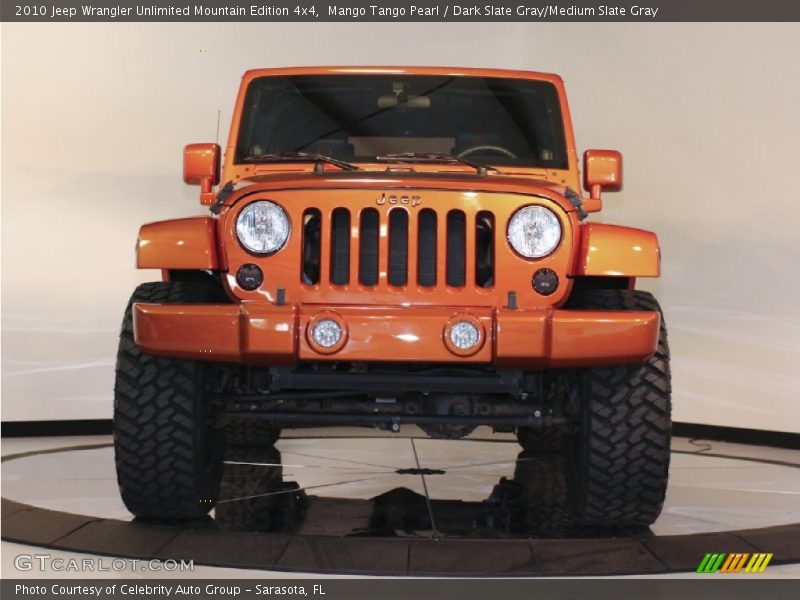 Mango Tango Pearl / Dark Slate Gray/Medium Slate Gray 2010 Jeep Wrangler Unlimited Mountain Edition 4x4
