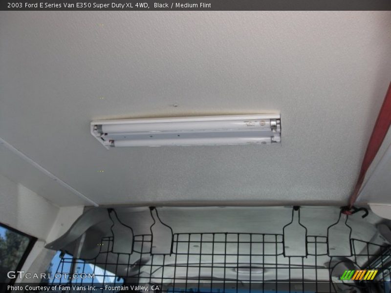 Black / Medium Flint 2003 Ford E Series Van E350 Super Duty XL 4WD