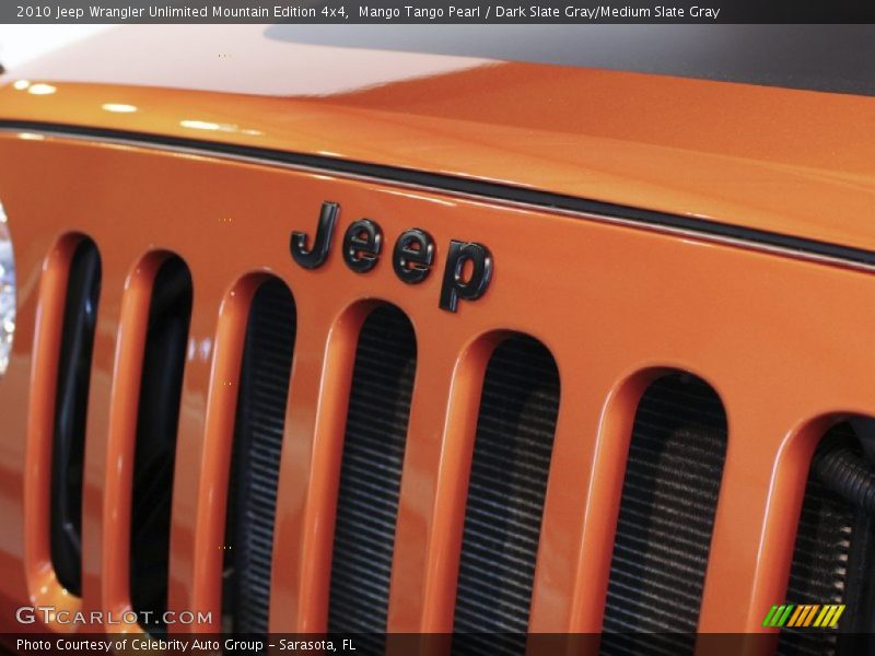 Mango Tango Pearl / Dark Slate Gray/Medium Slate Gray 2010 Jeep Wrangler Unlimited Mountain Edition 4x4