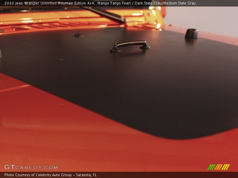 Mango Tango Pearl / Dark Slate Gray/Medium Slate Gray 2010 Jeep Wrangler Unlimited Mountain Edition 4x4