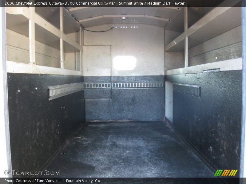  2006 Express Cutaway 3500 Commercial Utility Van Medium Dark Pewter Interior