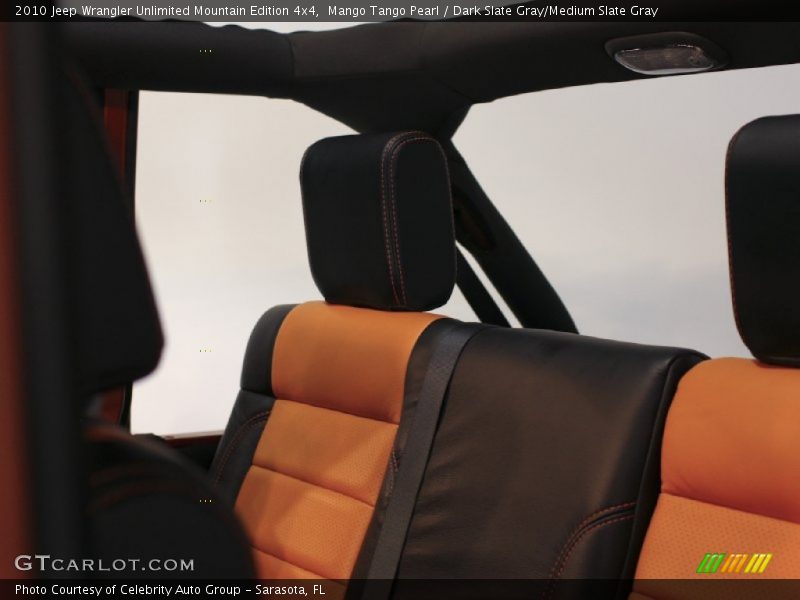 Mango Tango Pearl / Dark Slate Gray/Medium Slate Gray 2010 Jeep Wrangler Unlimited Mountain Edition 4x4