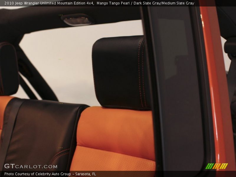 Mango Tango Pearl / Dark Slate Gray/Medium Slate Gray 2010 Jeep Wrangler Unlimited Mountain Edition 4x4
