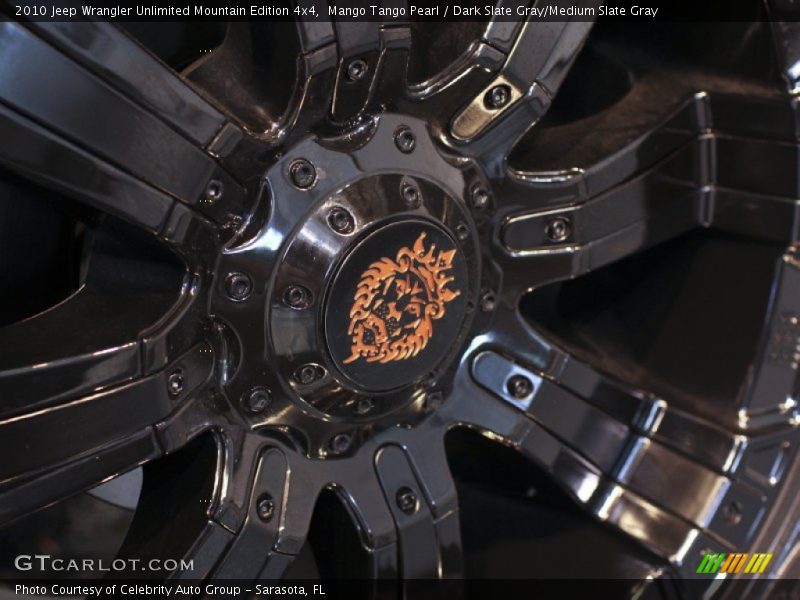 Mango Tango Pearl / Dark Slate Gray/Medium Slate Gray 2010 Jeep Wrangler Unlimited Mountain Edition 4x4