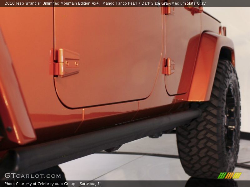 Mango Tango Pearl / Dark Slate Gray/Medium Slate Gray 2010 Jeep Wrangler Unlimited Mountain Edition 4x4