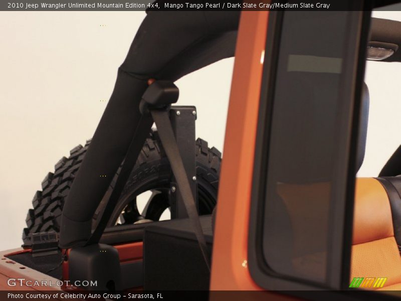 Mango Tango Pearl / Dark Slate Gray/Medium Slate Gray 2010 Jeep Wrangler Unlimited Mountain Edition 4x4