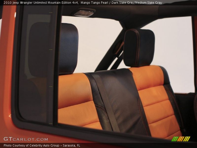 Mango Tango Pearl / Dark Slate Gray/Medium Slate Gray 2010 Jeep Wrangler Unlimited Mountain Edition 4x4