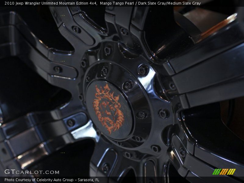 Mango Tango Pearl / Dark Slate Gray/Medium Slate Gray 2010 Jeep Wrangler Unlimited Mountain Edition 4x4