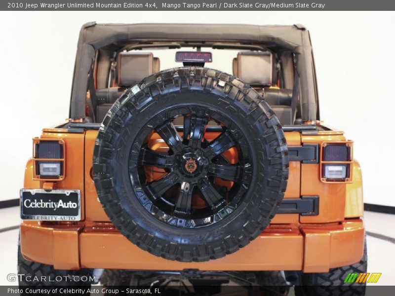 Mango Tango Pearl / Dark Slate Gray/Medium Slate Gray 2010 Jeep Wrangler Unlimited Mountain Edition 4x4