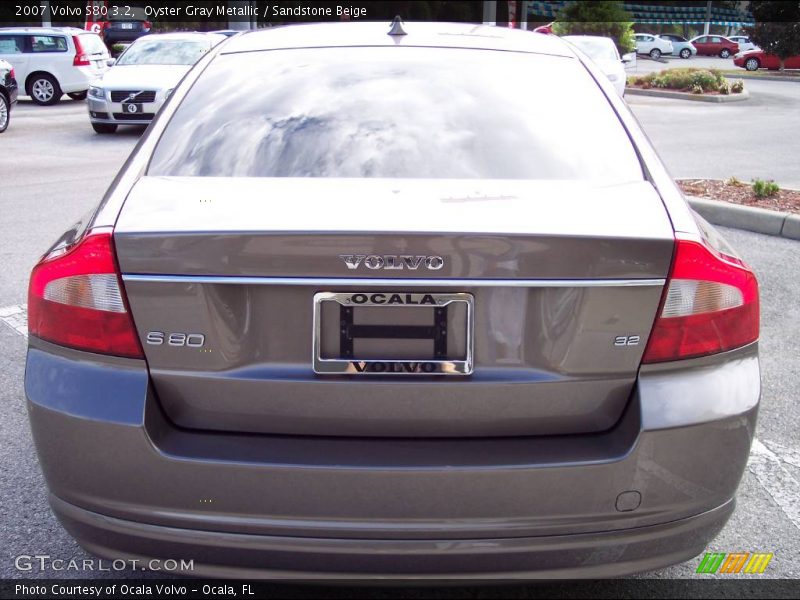 Oyster Gray Metallic / Sandstone Beige 2007 Volvo S80 3.2