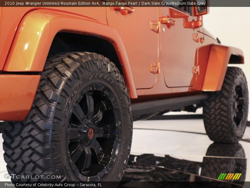 Mango Tango Pearl / Dark Slate Gray/Medium Slate Gray 2010 Jeep Wrangler Unlimited Mountain Edition 4x4