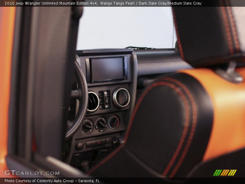 Mango Tango Pearl / Dark Slate Gray/Medium Slate Gray 2010 Jeep Wrangler Unlimited Mountain Edition 4x4