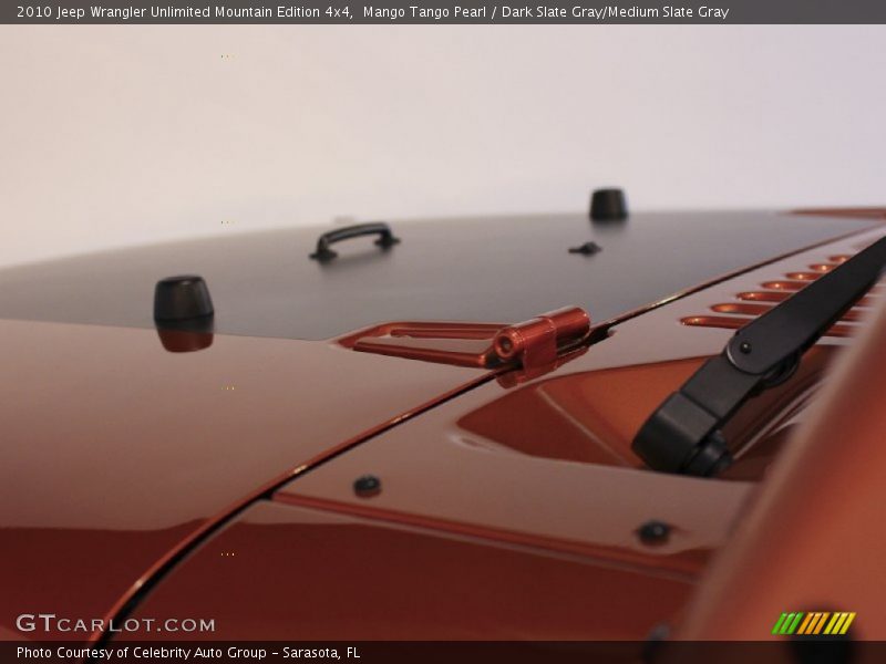 Mango Tango Pearl / Dark Slate Gray/Medium Slate Gray 2010 Jeep Wrangler Unlimited Mountain Edition 4x4