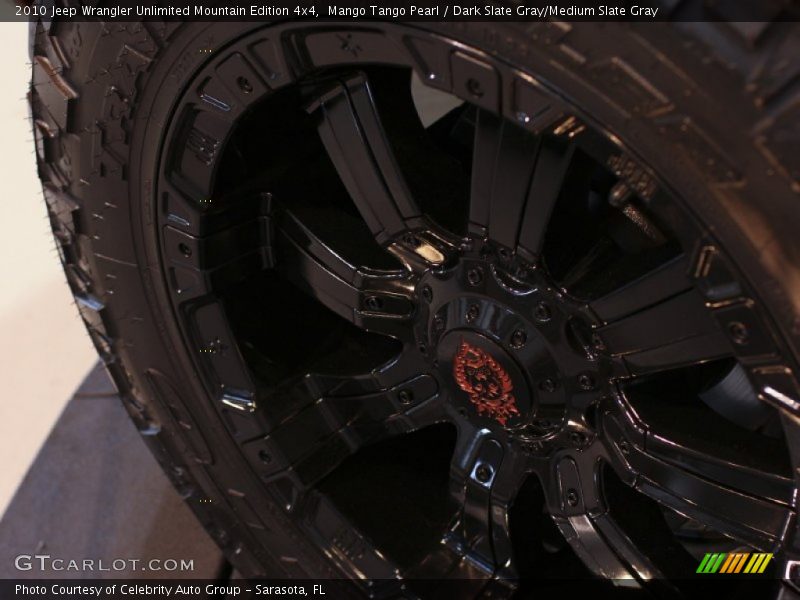 Mango Tango Pearl / Dark Slate Gray/Medium Slate Gray 2010 Jeep Wrangler Unlimited Mountain Edition 4x4