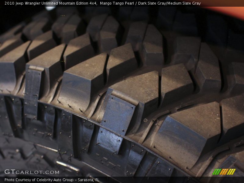 Mango Tango Pearl / Dark Slate Gray/Medium Slate Gray 2010 Jeep Wrangler Unlimited Mountain Edition 4x4