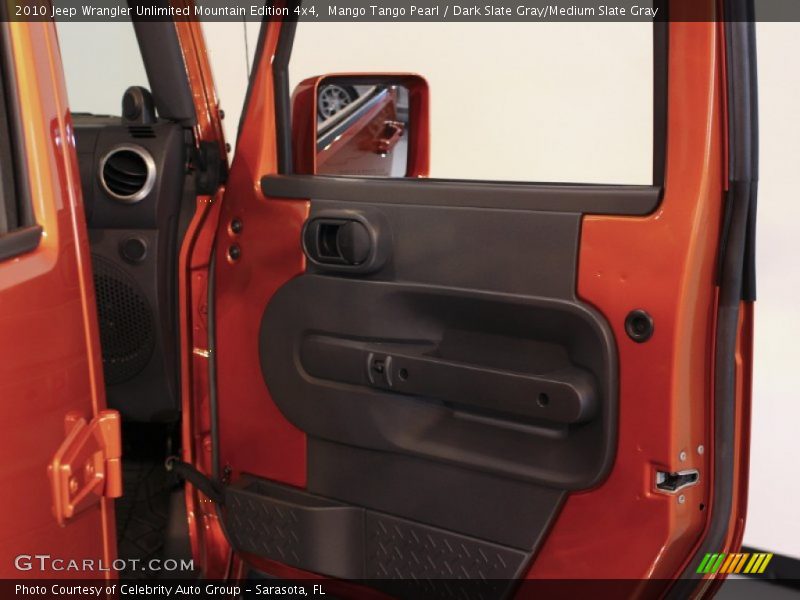 Mango Tango Pearl / Dark Slate Gray/Medium Slate Gray 2010 Jeep Wrangler Unlimited Mountain Edition 4x4