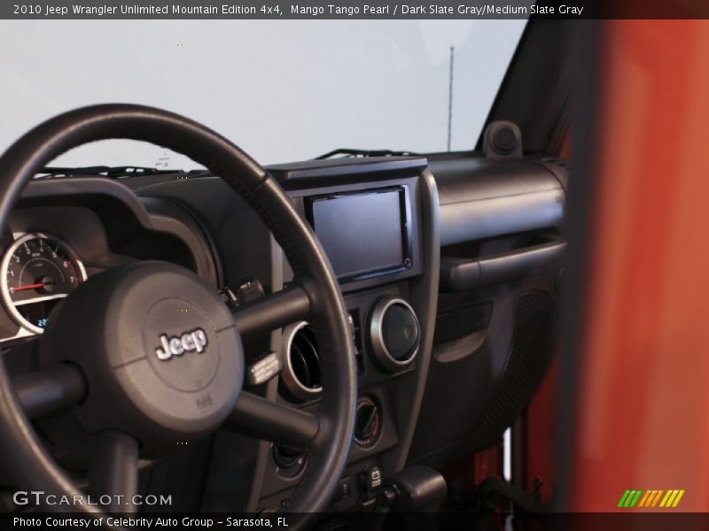 Mango Tango Pearl / Dark Slate Gray/Medium Slate Gray 2010 Jeep Wrangler Unlimited Mountain Edition 4x4