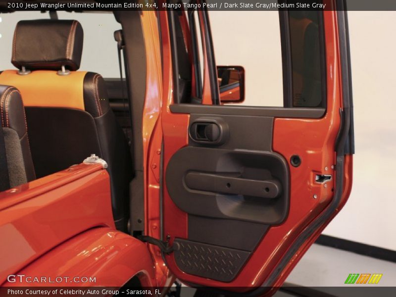 Mango Tango Pearl / Dark Slate Gray/Medium Slate Gray 2010 Jeep Wrangler Unlimited Mountain Edition 4x4