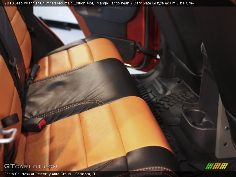 Mango Tango Pearl / Dark Slate Gray/Medium Slate Gray 2010 Jeep Wrangler Unlimited Mountain Edition 4x4