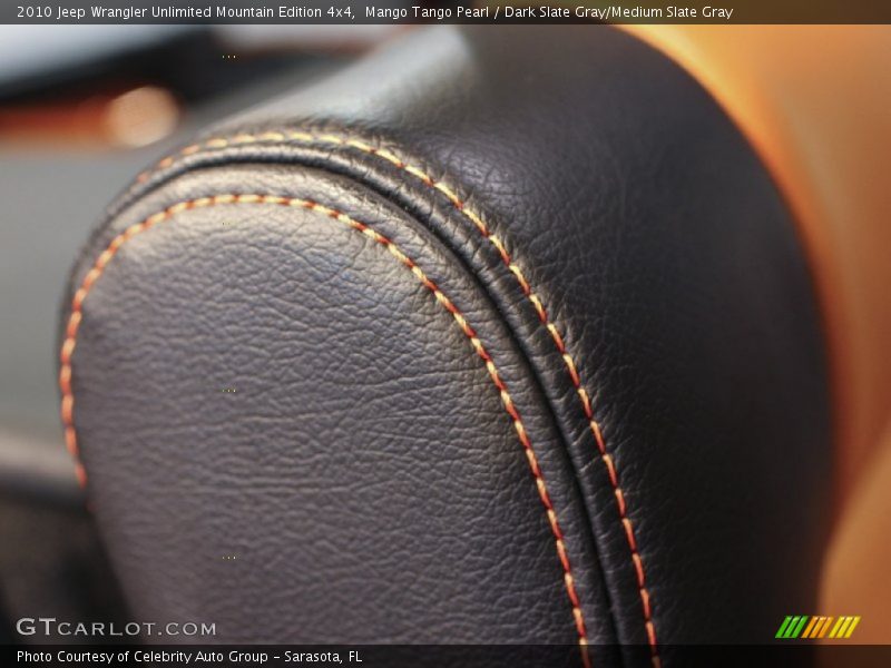 Mango Tango Pearl / Dark Slate Gray/Medium Slate Gray 2010 Jeep Wrangler Unlimited Mountain Edition 4x4