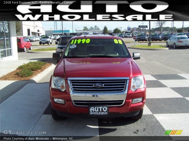 Redfire Metallic / Camel 2008 Ford Explorer XLT