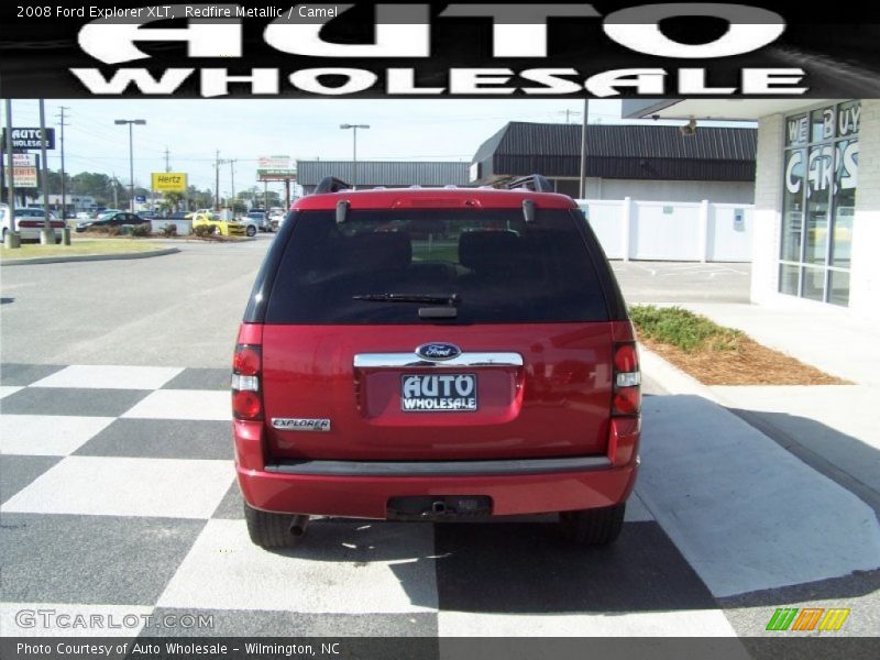 Redfire Metallic / Camel 2008 Ford Explorer XLT