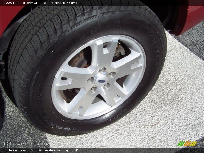 Redfire Metallic / Camel 2008 Ford Explorer XLT