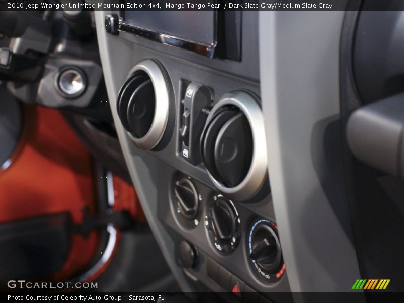 Mango Tango Pearl / Dark Slate Gray/Medium Slate Gray 2010 Jeep Wrangler Unlimited Mountain Edition 4x4