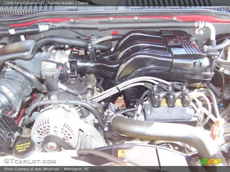 Redfire Metallic / Camel 2008 Ford Explorer XLT