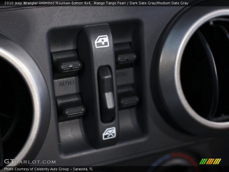 Mango Tango Pearl / Dark Slate Gray/Medium Slate Gray 2010 Jeep Wrangler Unlimited Mountain Edition 4x4