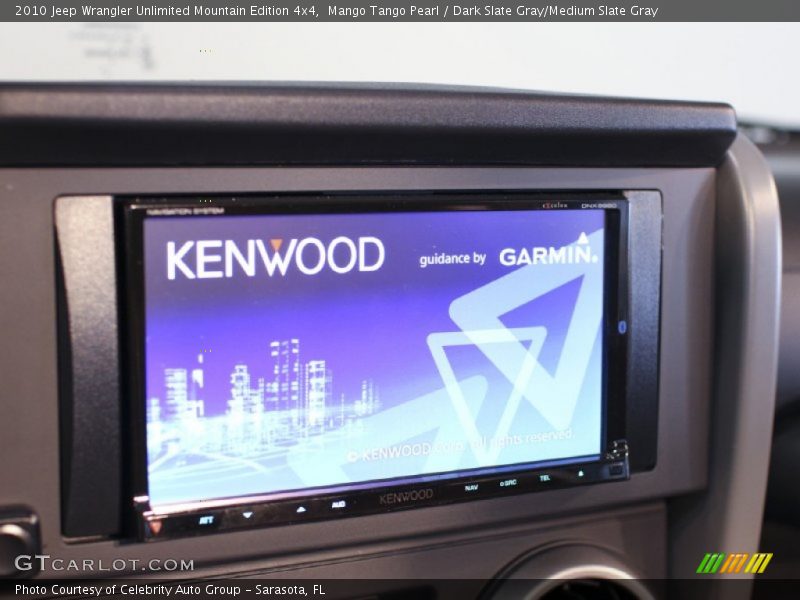 Mango Tango Pearl / Dark Slate Gray/Medium Slate Gray 2010 Jeep Wrangler Unlimited Mountain Edition 4x4