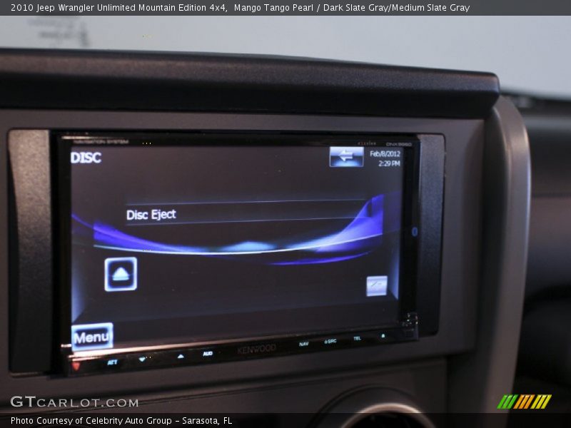 Mango Tango Pearl / Dark Slate Gray/Medium Slate Gray 2010 Jeep Wrangler Unlimited Mountain Edition 4x4