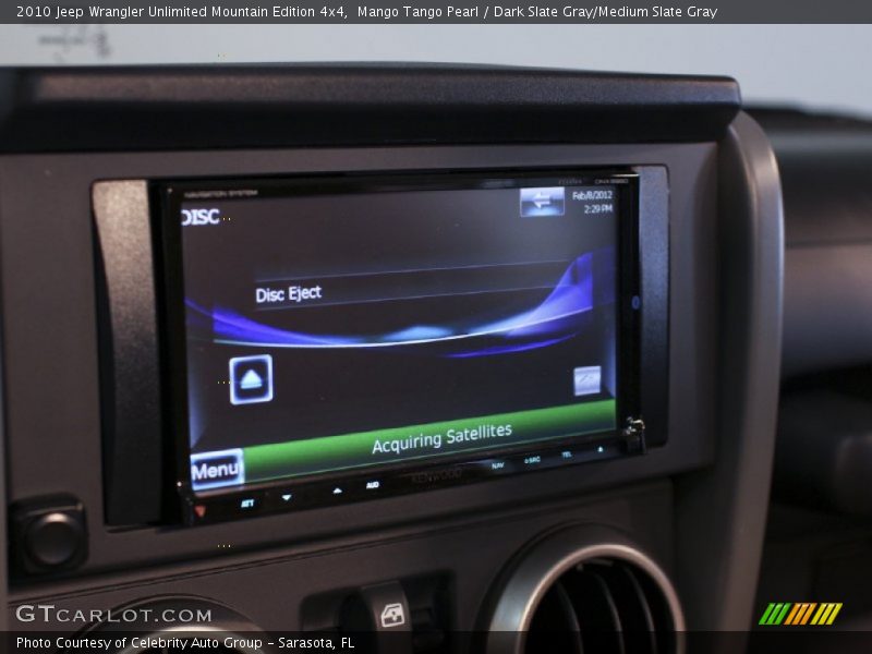 Mango Tango Pearl / Dark Slate Gray/Medium Slate Gray 2010 Jeep Wrangler Unlimited Mountain Edition 4x4