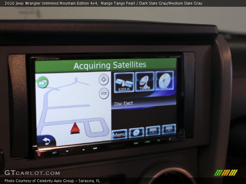 Mango Tango Pearl / Dark Slate Gray/Medium Slate Gray 2010 Jeep Wrangler Unlimited Mountain Edition 4x4