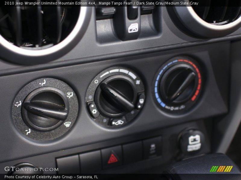 Mango Tango Pearl / Dark Slate Gray/Medium Slate Gray 2010 Jeep Wrangler Unlimited Mountain Edition 4x4
