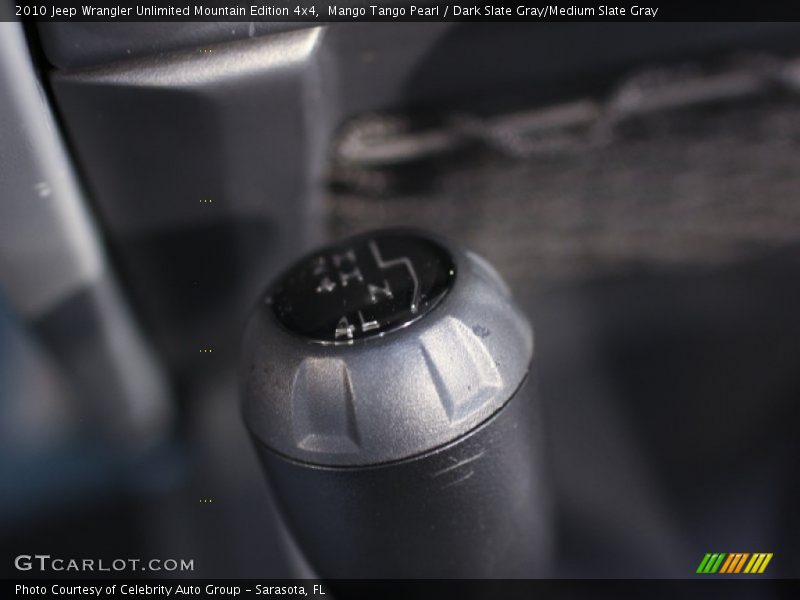 Mango Tango Pearl / Dark Slate Gray/Medium Slate Gray 2010 Jeep Wrangler Unlimited Mountain Edition 4x4