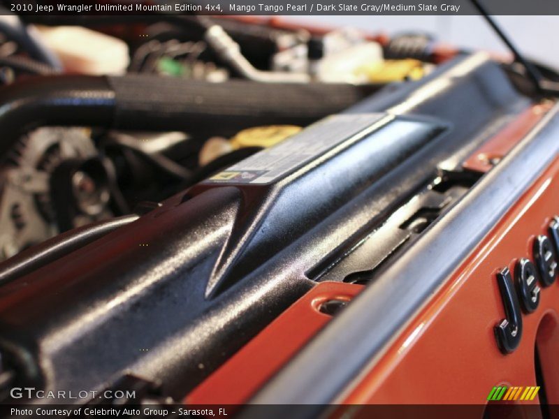 Mango Tango Pearl / Dark Slate Gray/Medium Slate Gray 2010 Jeep Wrangler Unlimited Mountain Edition 4x4