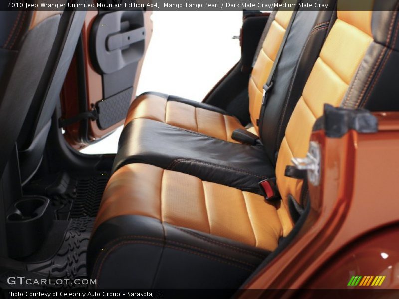 Mango Tango Pearl / Dark Slate Gray/Medium Slate Gray 2010 Jeep Wrangler Unlimited Mountain Edition 4x4