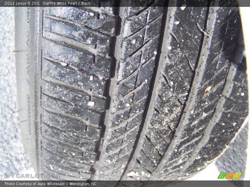 Starfire White Pearl / Black 2011 Lexus IS 250