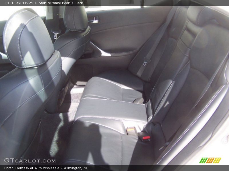 Starfire White Pearl / Black 2011 Lexus IS 250
