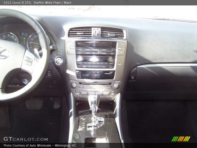Starfire White Pearl / Black 2011 Lexus IS 250